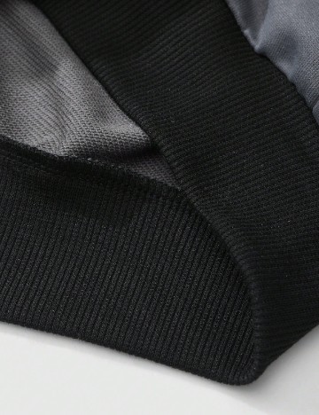 Hanorac Romwe, negru/gri