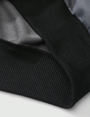 Hanorac Romwe, negru/gri