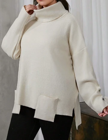 Bluza SHEIN CURVE, crem