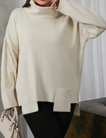 Bluza SHEIN CURVE, crem