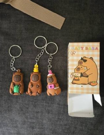 Set brelocuri aleatorii 3 bucati SHEIN, mix culori