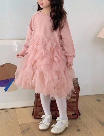 
						Rochie Shein Kids, roz