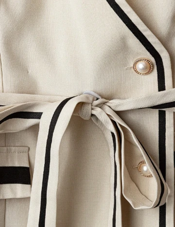 Compleu SHEIN CURVE, crem