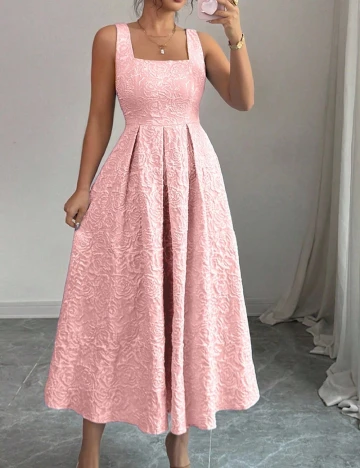 Rochie lunga SHEIN, roz