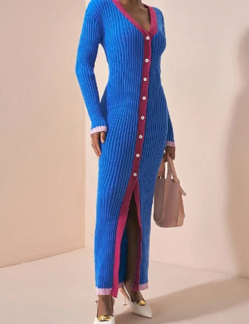 Rochie lunga SHEIN, albastru