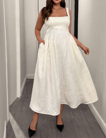 
						Rochie lunga SHEIN CURVE, crem