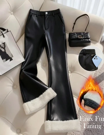 Pantaloni SHEIN, negru