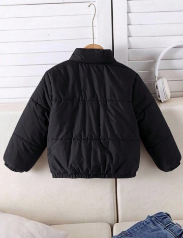 Geaca Shein Kids, negru
