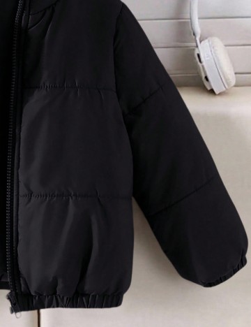 Geaca Shein Kids, negru
