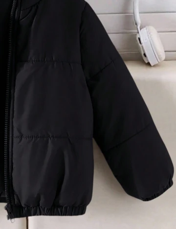 Geaca Shein Kids, negru