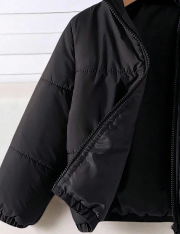 Geaca Shein Kids, negru