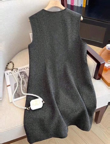 Rochie scurta SHEIN, gri