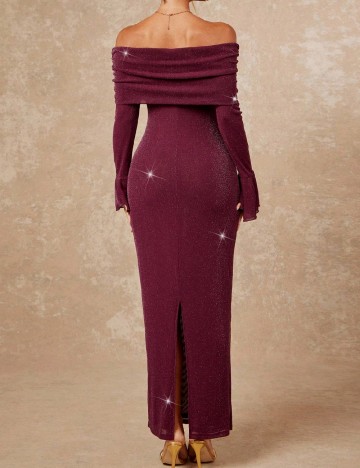 Rochie lunga SHEIN, pruna