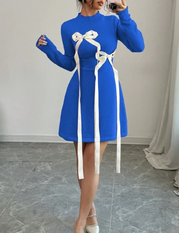 Rochie scurta SHEIN, albastru