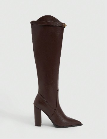 Cizme SHEIN, maro