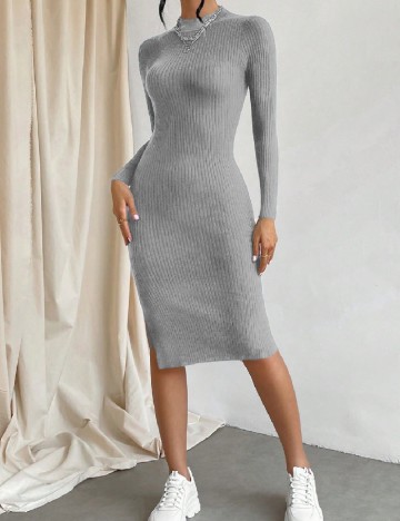 
						Rochie medie SHEIN, gri