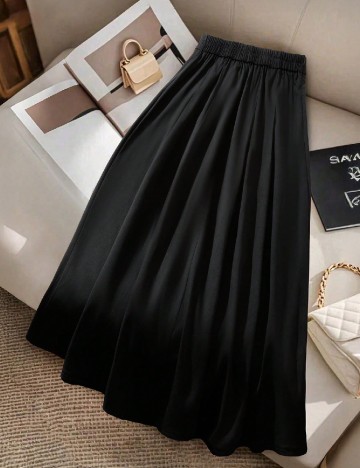 Fusta SHEIN CURVE, negru