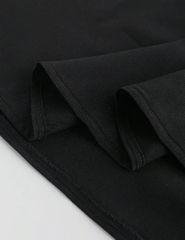 Fusta SHEIN CURVE, negru