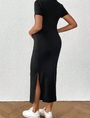 Rochie medie SHEIN Maternity, negru
