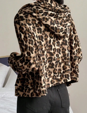 Hanorac Dazy, animal print