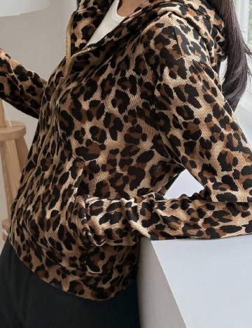 Hanorac Dazy, animal print