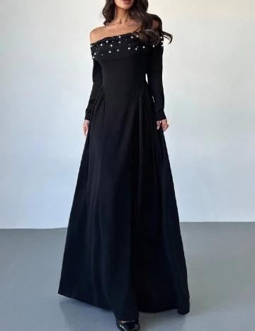 Rochie lunga SHEIN, negru