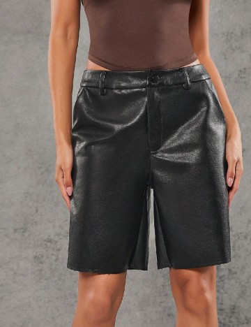 Pantaloni scurti SHEIN, negru