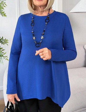 
						Bluza Emery Rose, albastru