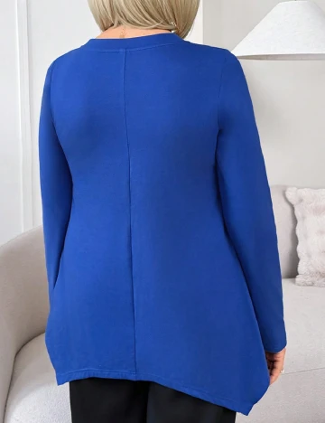 Bluza Emery Rose, albastru