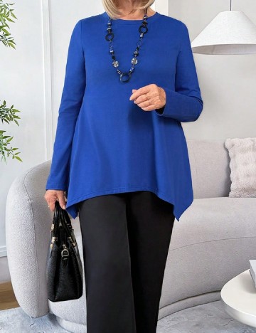 Bluza Emery Rose, albastru