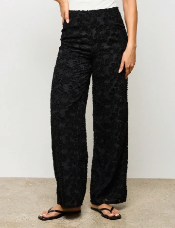 Pantaloni SHEIN, negru