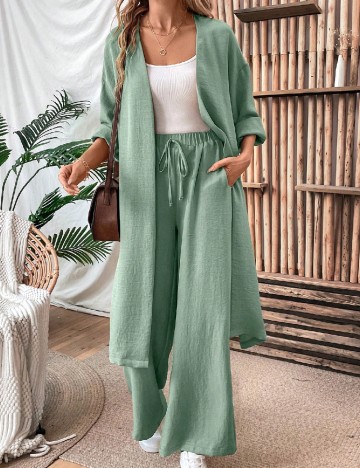 
						Compleu SHEIN, verde