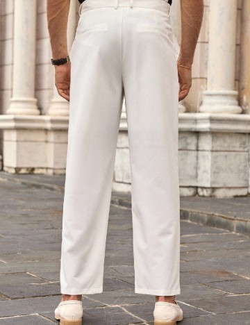 Pantaloni SHEIN, alb