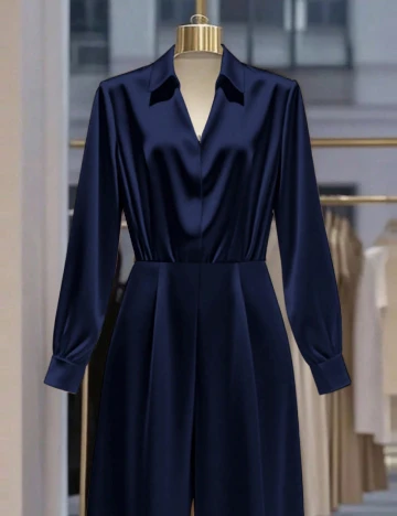 Salopeta SHEIN, bleumarin