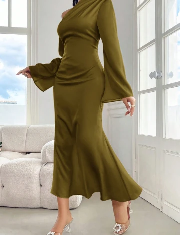 Rochie lunga SHEIN, verde