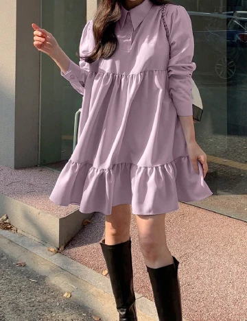 Rochie scurta Dazy, lila