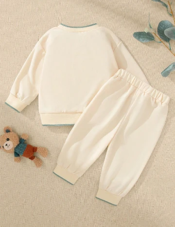 Compleu Shein Kids, crem