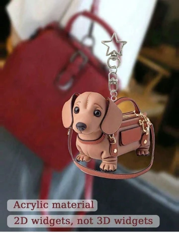 Set brelocuri 5 bucati SHEIN, maro