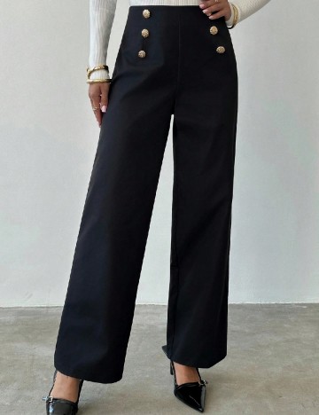 Pantaloni SHEIN, negru