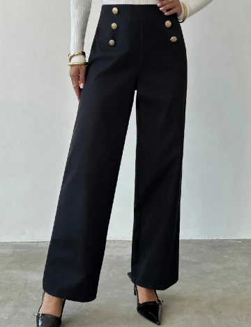 Pantaloni SHEIN, negru