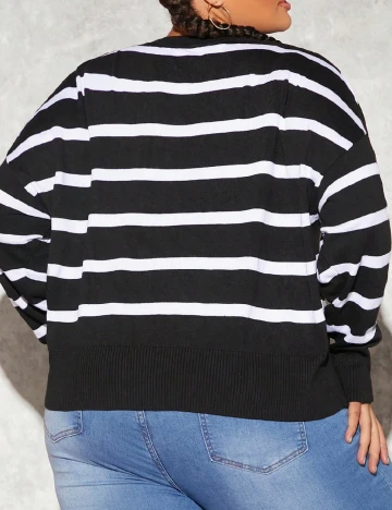 Bluza SHEIN CURVE, negru