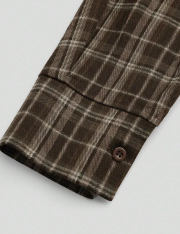 Rochie scurta SHEIN CURVE, maro