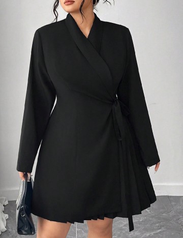 Rochie scurta SHEIN CURVE, negru