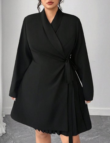 Rochie scurta SHEIN CURVE, negru