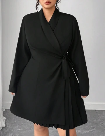 Rochie scurta SHEIN CURVE, negru