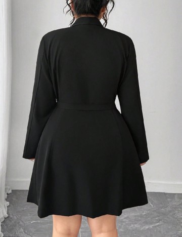 Rochie scurta SHEIN CURVE, negru