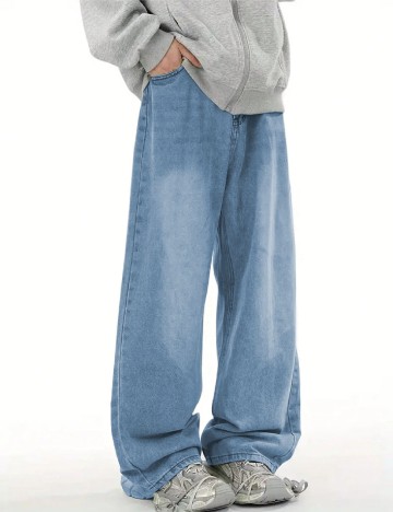 
						Blugi SHEIN, albastru