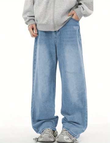 Blugi SHEIN, albastru