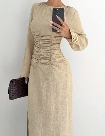 Rochie lunga SHEIN, bej