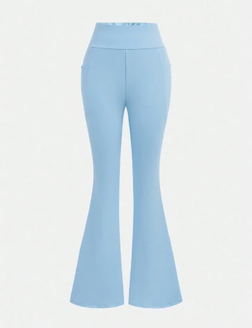 Pantaloni Shein Kids, albastru